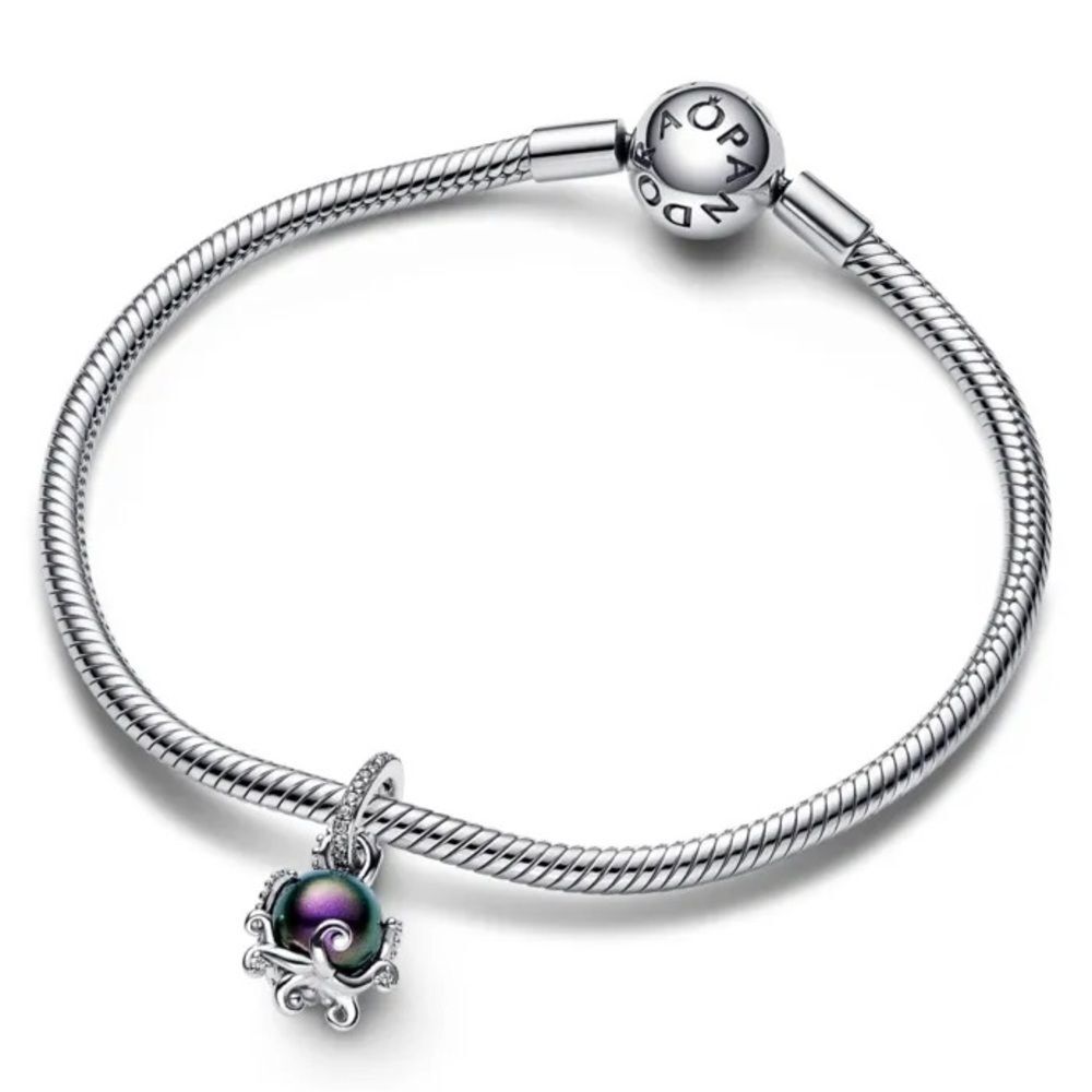 NWOT Disney Ursula The Little Mermaid Pandora FIT Dangle Charm 792684C01 - Picture 2 of 8